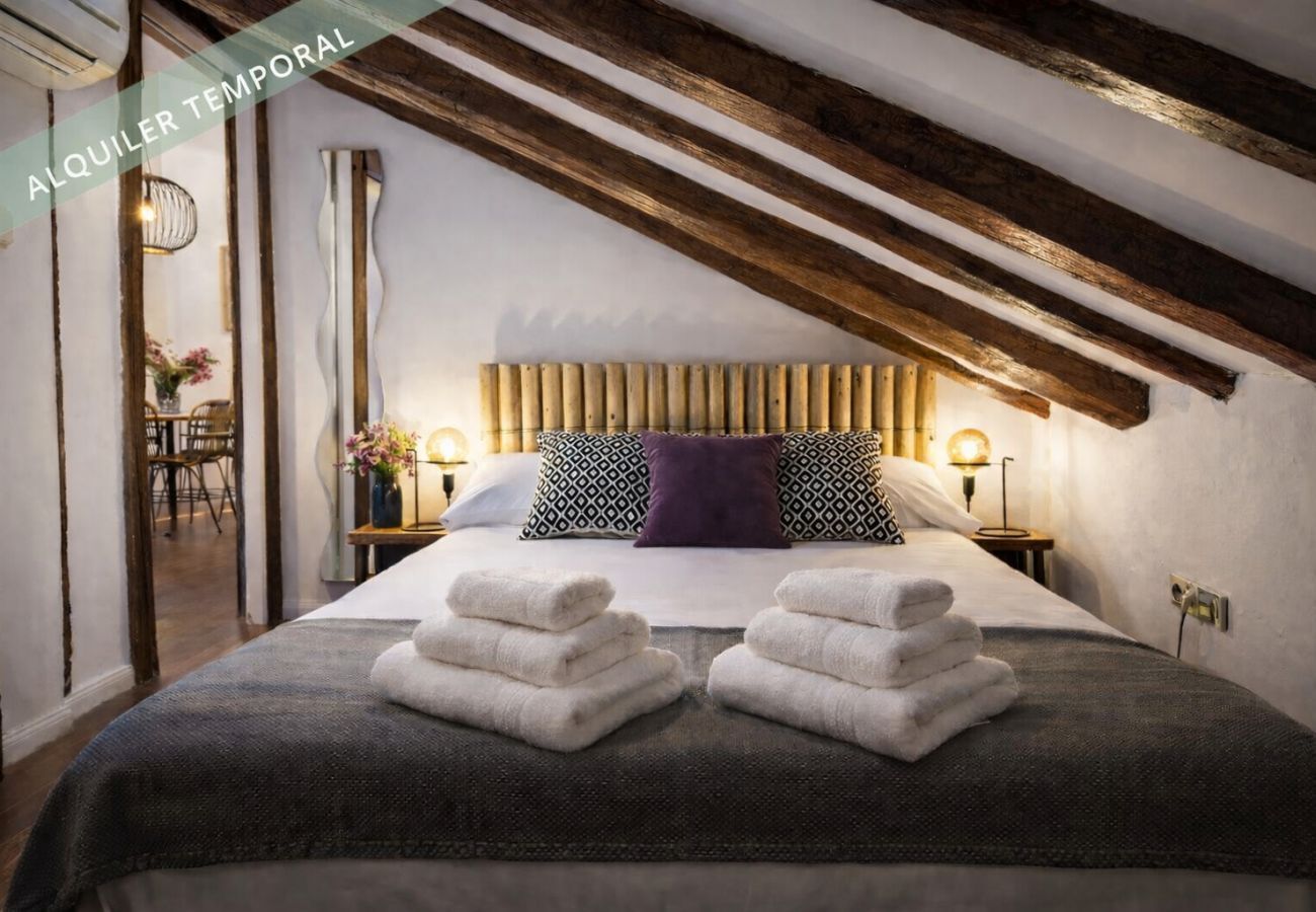 Plaza Mayor Penthouse, Functional apartment near Plaza Mayor